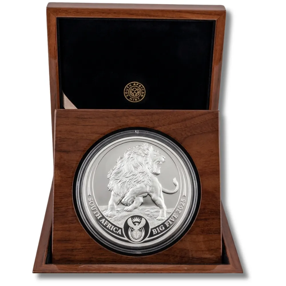 1KG Silver Coin Big Five Series - Lion - Collector Coin